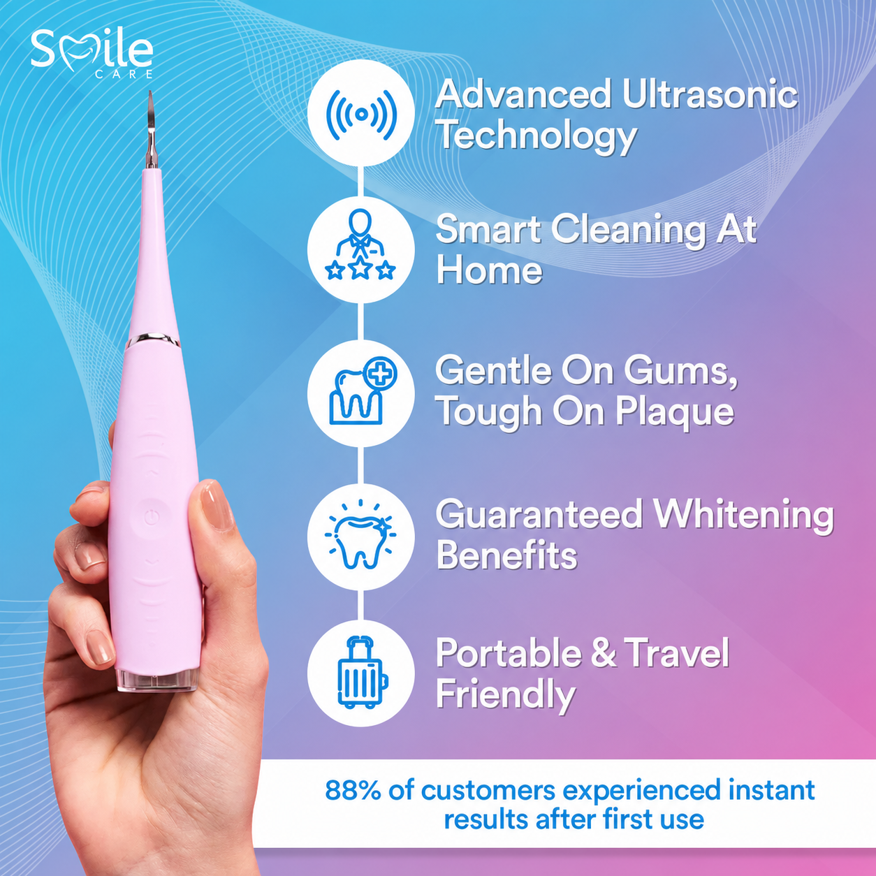 Ultrasonic Tooth Cleaner *BEST SELLER*