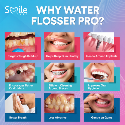 Dental Wireless 5-In-1 Water Flosser Pro